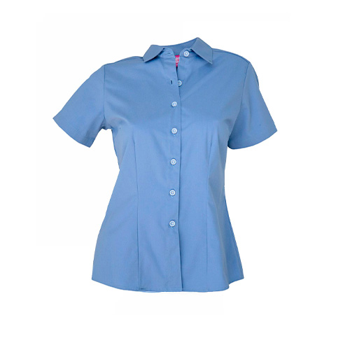 CAMISA BBO GABARDINA DAMA MANGA CORTA - Vista 3